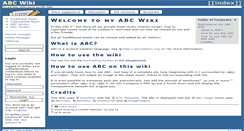 Desktop Screenshot of abcwiki.selfthinker.org